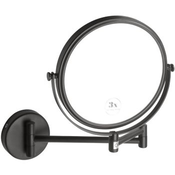 Косметическое зеркало Bemeta Dark 112201510 Черное матовое — фото 1, Косметические зеркала