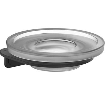 Мыльница Iddis NOABLG0i42 Черная матовая — фото 1, Мыльницы