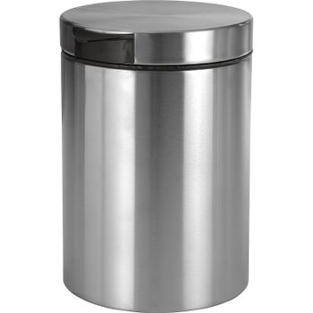 Ведро для мусора Bemeta Hotel 125115055 Хром матовый — фото 1, Мусорные ведра