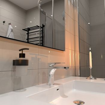 Дозатор для жидкого мыла Altasan Лотос ЛТ80ЧМ Черный матовый — фото 2, Дозаторы