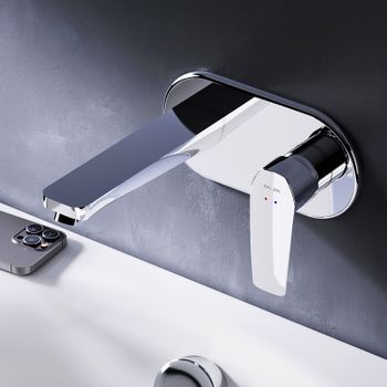 Смеситель для раковины AM.PM Gem F90A72200 Хром — фото 13, Смесители для раковины