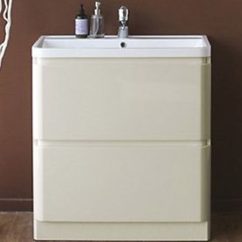 Тумба под раковину BelBagno Energia 80 BB800FHC/TL Tortora Lucido — фото 1, Тумбы под раковину