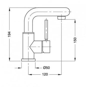 Смеситель для раковины Migliore Stone 19646 Хром — фото 2, Смесители для раковины