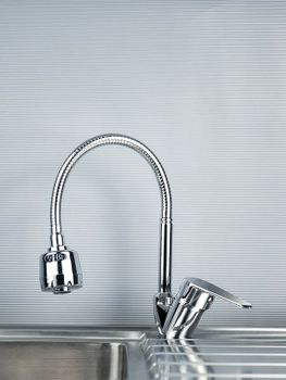 Смеситель для кухни Viko V-3074 Хром — фото 4, Смесители для кухни