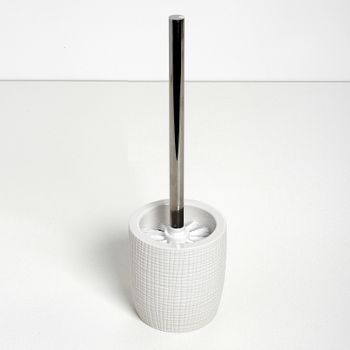 Ершик для унитаза WasserKRAFT Dinkel K-4627 Белый матовый — фото 2, Ершики для унитаза