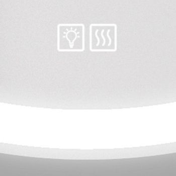 Зеркало BelBagno SPC-RNG-700-LED-TCH-WARM с подсветкой с подогревом с сенсорным выключателем — фото 3, Зеркала в ванную комнату