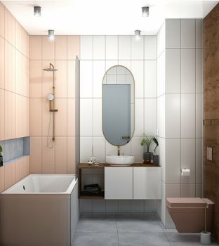 Керамическая плитка Creto Aurora Valentine Wave 00-00-5-17-10-01-2419 настенная 20х60 см — фото 3, Керамическая плитка