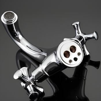 Смеситель для раковины Gappo G42 G1042 Хром — фото 4, Смесители для раковины