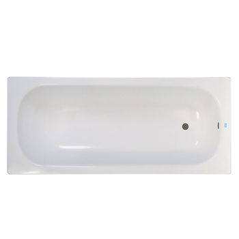 Стальная ванна ВИЗ Donna Vanna 140 DV-43901 Белая орхидея — фото 1, Стальные ванны