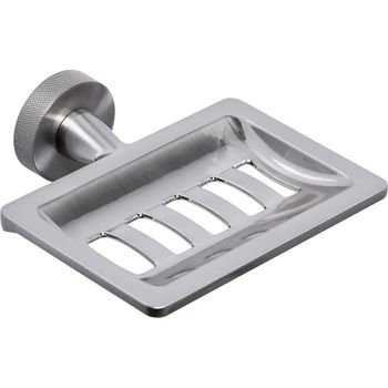 Мыльница WasserKRAFT Tauber K-64469 Никель — фото 1, Мыльницы