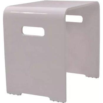 Табурет в ванную Creto 1-02SDDW Белый — фото 1, Сиденья