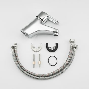 Смеситель для раковины Frap H50 F1050 Хром — фото 4, Смесители для раковины