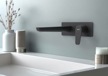 Смеситель для раковины Aquatek Бетта AQ1113MB Черный матовый — фото 3, Смесители для раковины