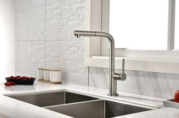 Смеситель для кухни Paulmark Neo Ne214419-Ni Никель — фото 15, Смесители для кухни