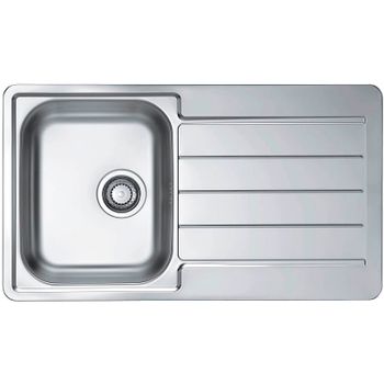 Кухонная мойка Alveus Line Max 20 SAT-90 860x500 1144640 Сатинированная сталь — фото 1, Кухонные мойки