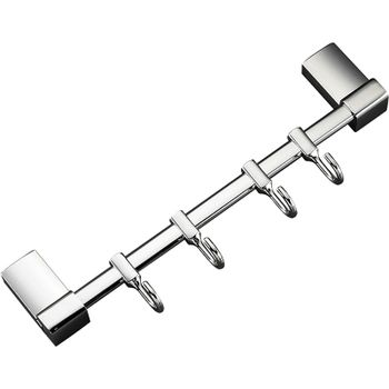 Вешалка для полотенец Frap F18 F1815-4 Хром — фото 1, Крючки для полотенец