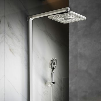 Душевая система Vincea Inspire VSFS-3I13TCH с термостатом Хром — фото 3, Душевые стойки