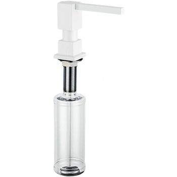 Дозатор для моющего средства Gappo G40 G404-8 Белый кварц — фото 1, Дозаторы для кухонных моек