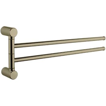 Полотенцедержатель Haiba HB8412-4 поворотный Бронза — фото 1, Полотенцедержатели