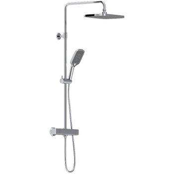 Душевая система Damixa Gala 953800000 с термостатом Хром — фото 1, Душевые стойки