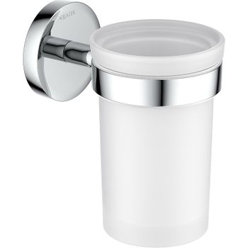 Стакан для зубных щеток Aquatek Европа AQ4104CR Хром — фото 1, Стаканы для зубных щеток