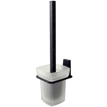 Ершик для унитаза WasserKRAFT Abens K-3227 Черный матовый — фото 1, Ершики для унитаза