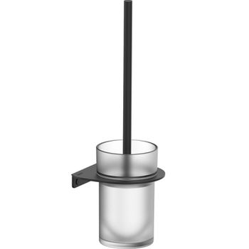 Ершик для унитаза Iddis NOABLG0i47 Черный матовый — фото 1, Ершики для унитаза