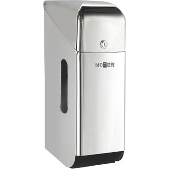 Диспенсер туалетной бумаги Nofer 05100.S Матовая нержавеющая сталь — фото 1, Диспенсеры туалетной бумаги