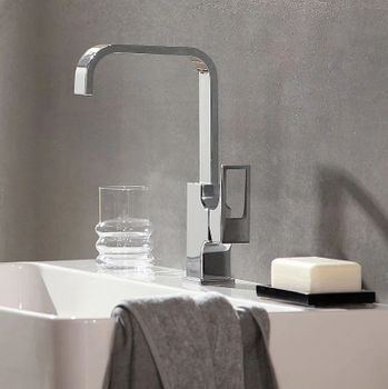 Смеситель для раковины Hansgrohe Metropol 74511000 Хром — фото 2, Смесители для раковины