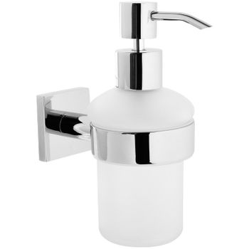 Дозатор для жидкого мыла Fixsen Lux Chrome FX-15012 Хром — фото 1, Дозаторы