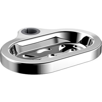 Мыльница Swedbe Calypso 5037 на душевую штангу Хром — фото 1, Мыльницы