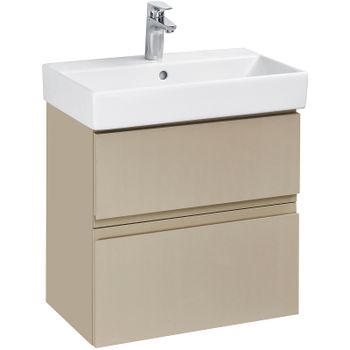 Тумба под раковину Roca Oleta 60 A857639515 подвесная Капучино — фото 1, Тумбы под раковину