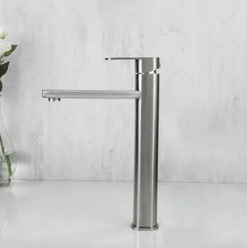 Смеситель для раковины Frap H805 F10805-2 Нержавеющая сталь — фото 2, Смесители для раковины