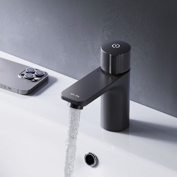 Смеситель для раковины AM.PM X-Joy F85A02522 Черный матовый — фото 3, Смесители для раковины