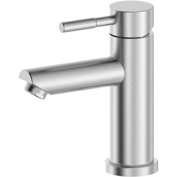 Смеситель для раковины Olive's Balear 13100BL Нержавеющая сталь — фото 1, Смесители для раковины