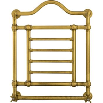 Электрический полотенцесушитель Migliore Edward 85x68 R 22634 Бронза — фото 1, Электрические полотенцесушители