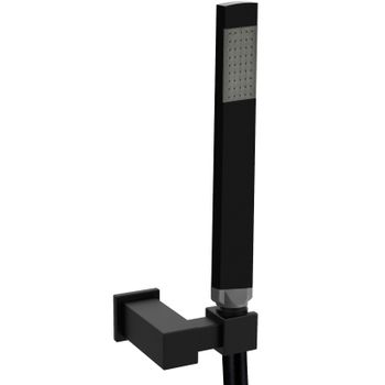 Душевой гарнитур Paffoni Level ZDUP059NO Черный матовый — фото 1, Душевые гарнитуры