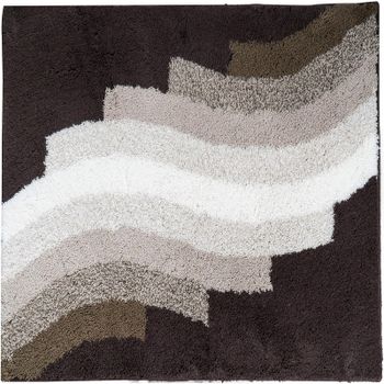 Коврик для ванной комнаты Ridder Streak 55х50 7107809 Бежевый — фото 1, Коврики для ванной комнаты