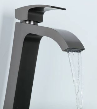 Смеситель для раковины Gappo G07-9 G1007-89 Оружейная сталь — фото 7, Смесители для раковины