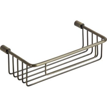 Полка корзина Veragio Basket VR.GFT-9056.BR Бронза — фото 1, Полки для ванной и душа