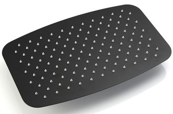 Душевая система Berges Ventas 3O Black 073010 Черная матовая — фото 2, Встраиваемые душевые комплекты