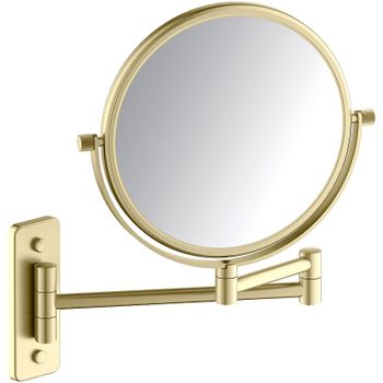 Косметическое зеркало Timo Selene 17076/17 Золото матовое — фото 1, Косметические зеркала