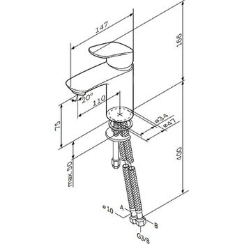 Смеситель для раковины AM.PM Like F8093016 Хром — фото 17, Смесители для раковины