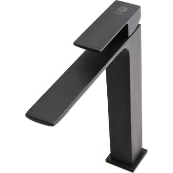 Смеситель для раковины Orange Lutz M04-121b Черный — фото 4, Смесители для раковины