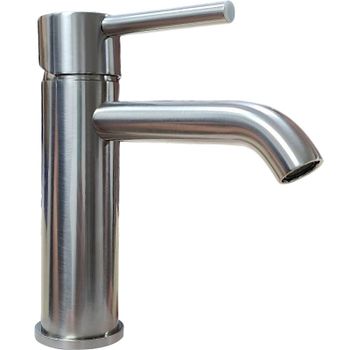 Смеситель для раковины Webert Elio EL830102345 Никель — фото 1, Смесители для раковины