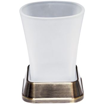 Стакан для зубных щеток WasserKRAFT Exter K-5528 Светлая бронза — фото 1, Стаканы для зубных щеток
