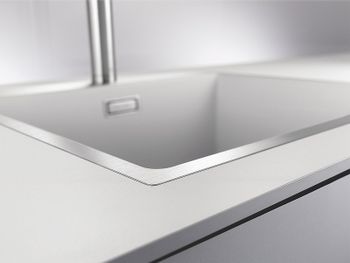 Кухонная мойка Blanco Subline 500-IF SteelFrame 524110 Белая — фото 3, Кухонные мойки