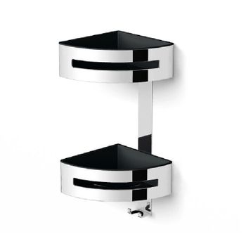 Полка для душа Langberger 75862 угловая Хром — фото 1, Полки для ванной и душа