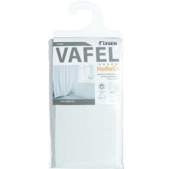 Штора для ванны Fixsen Vafel 180х200 FX-5020K Серая — фото 6, Шторы для ванной