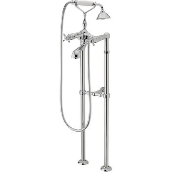 Смеситель для ванны Webert Ottocento OT720801015 Хром — фото 1, Смесители напольные